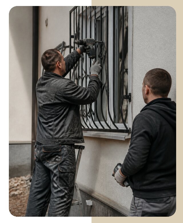 Установка наружных решеток в Карпинске от 5031 р. | ДвериЛегко-Кпн
