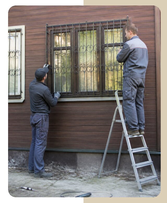 Установка решеток на дачу в Карпинске цена от 6161 р. | ДвериЛегко-Кпн